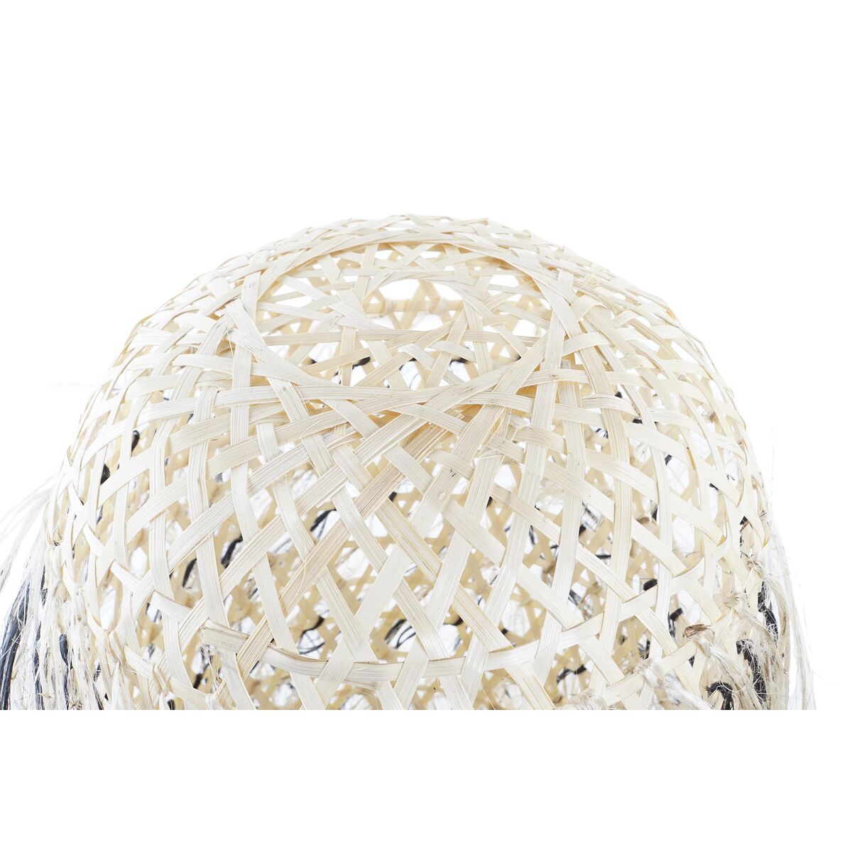 Lampunvarjostin DKD Home Decor Bambu (34 x 34 x 50 cm)